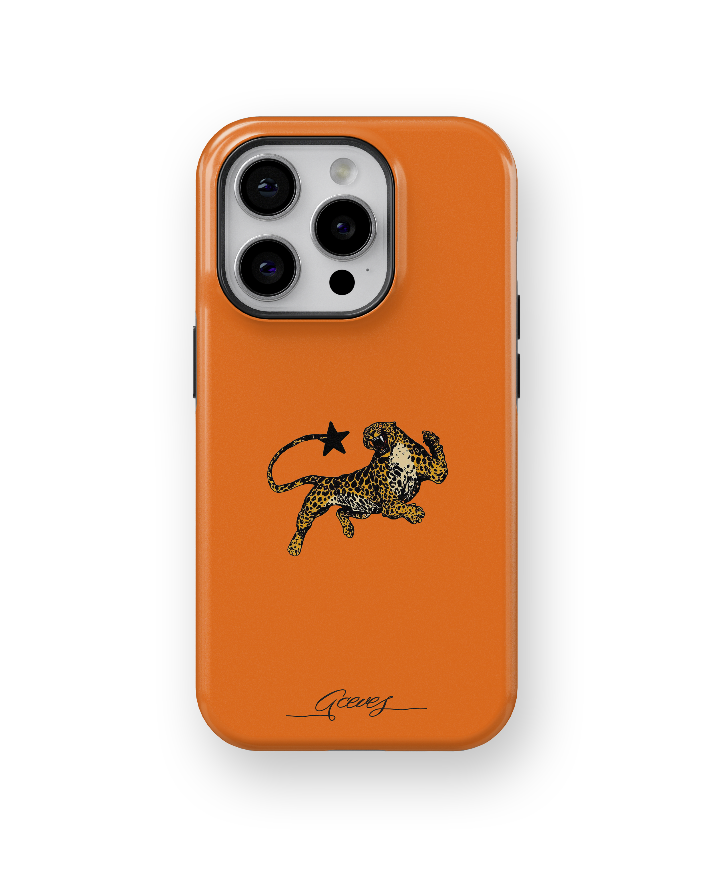 FUNDA ORANGE JAGUAR