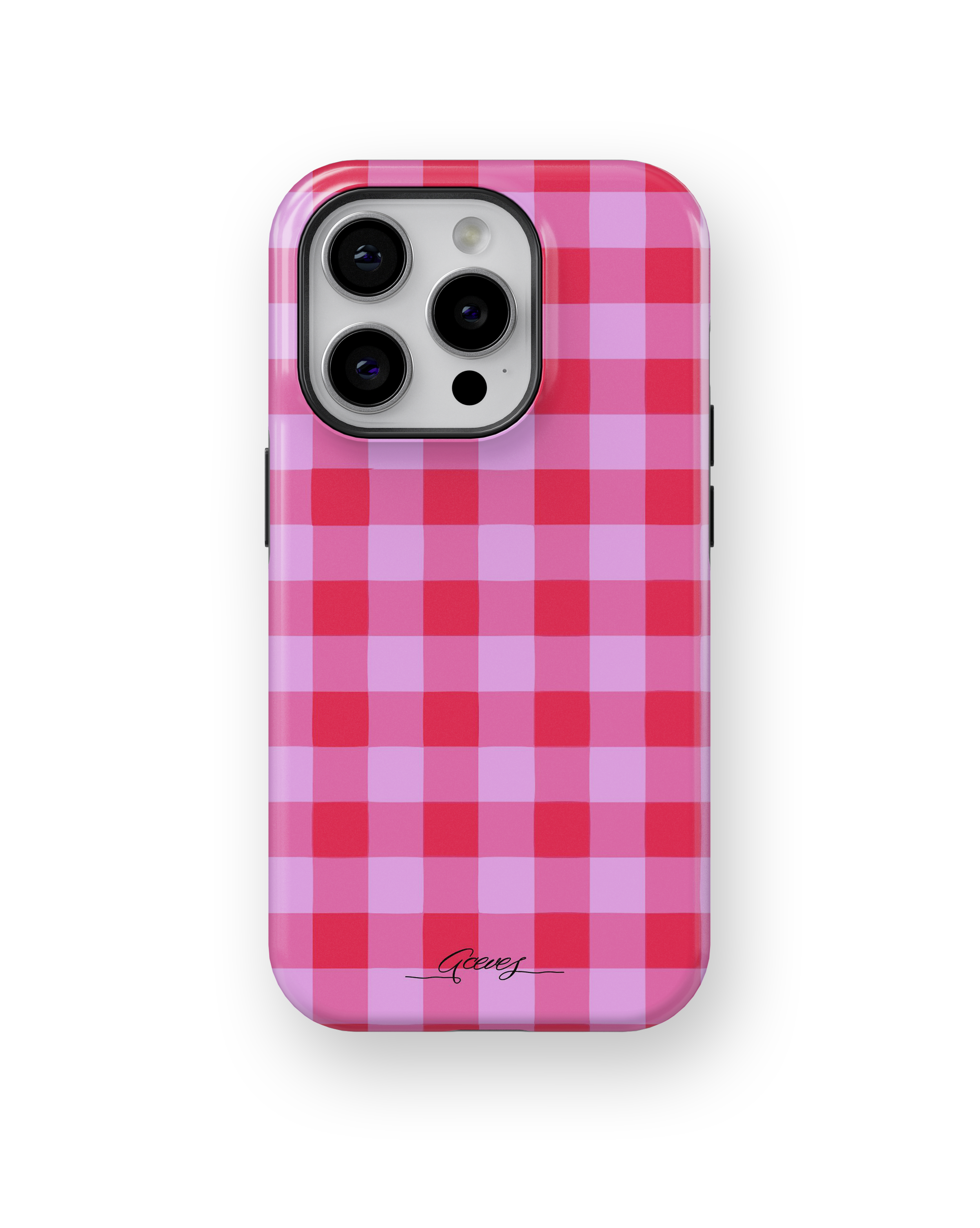 FUNDA PINK SQUARES