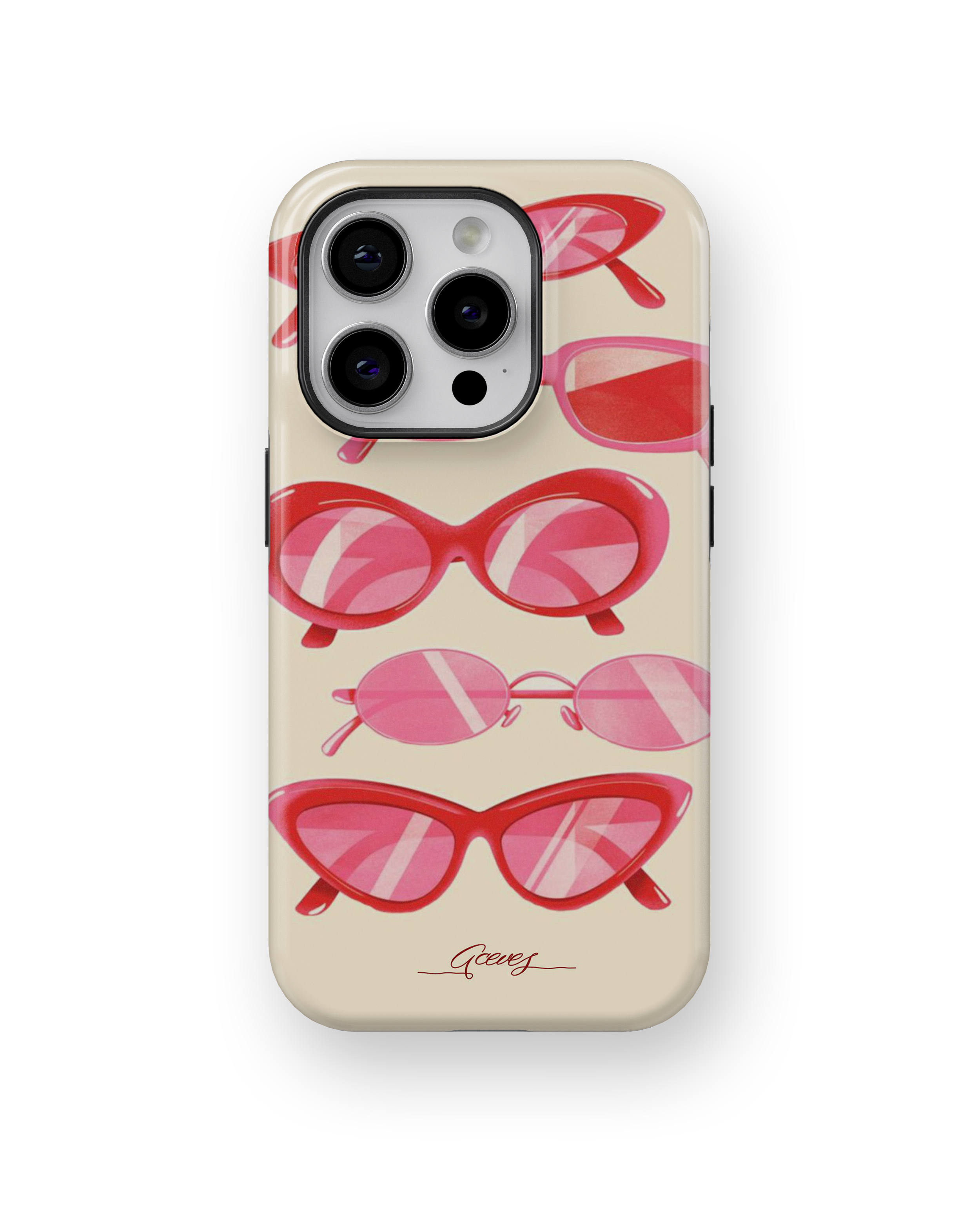 FUNDA GLASSES PINK