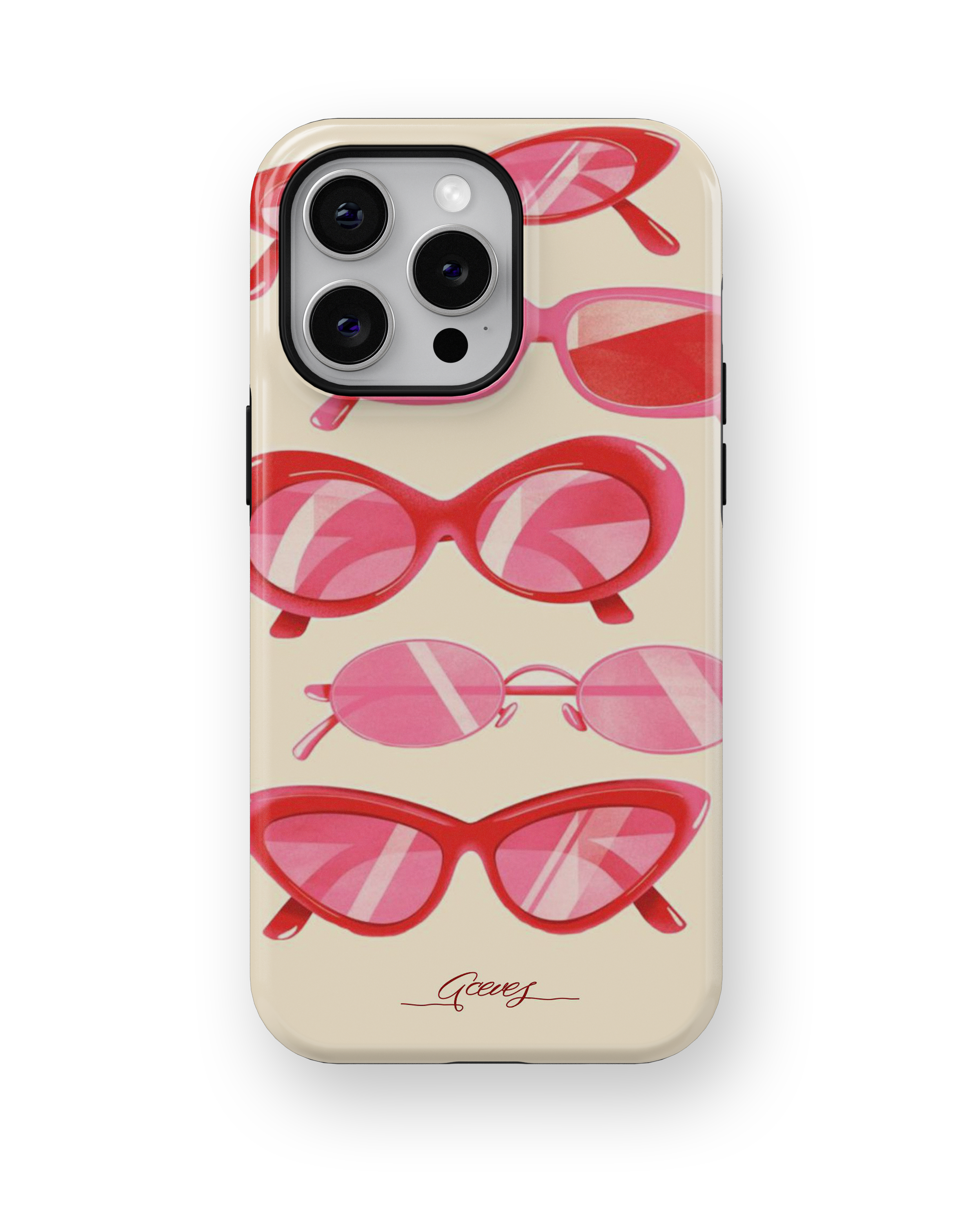 FUNDA GLASSES PINK