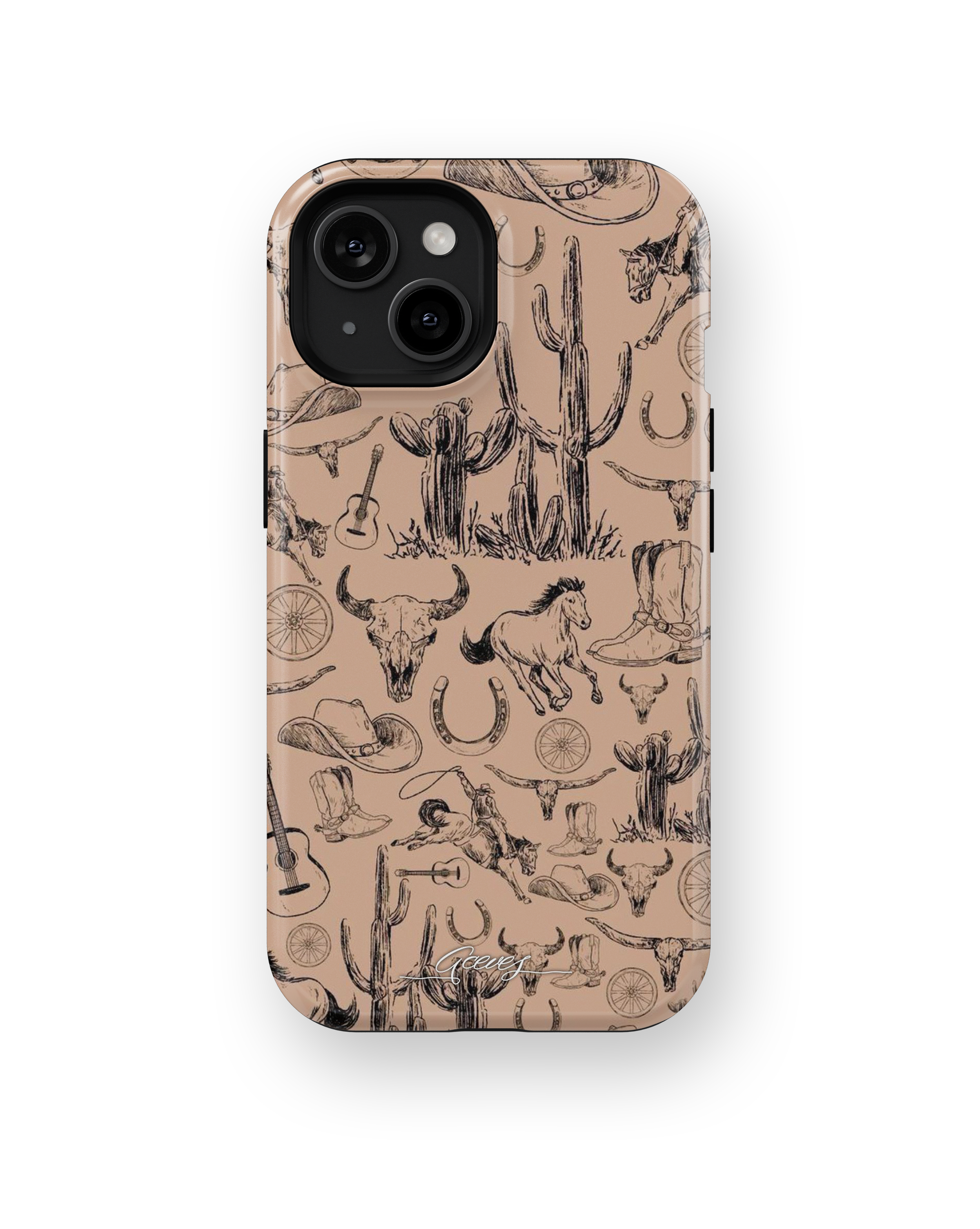 FUNDA COWBOY ICONS