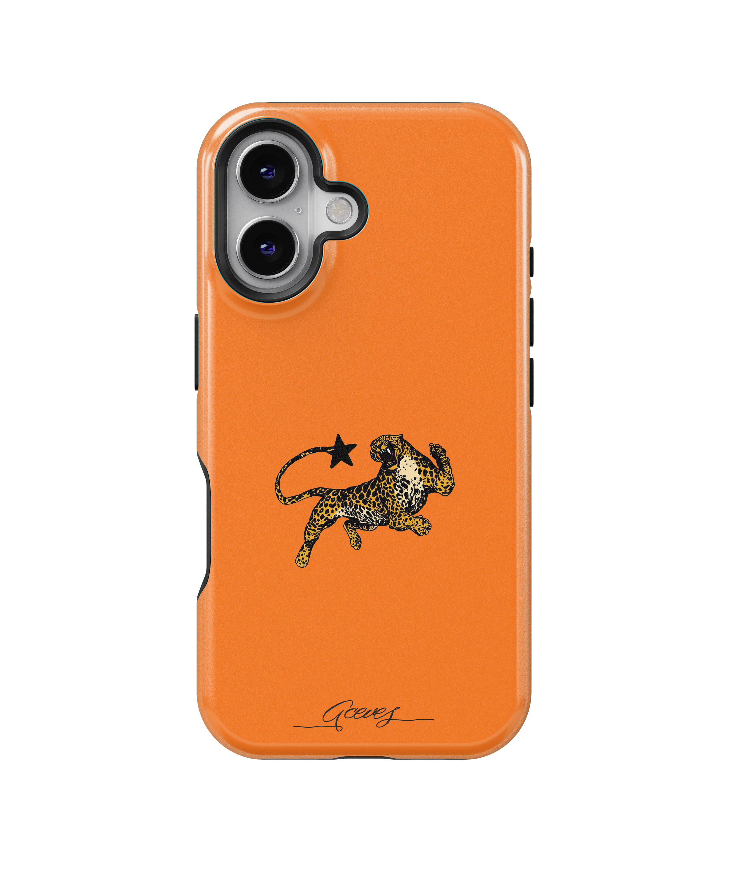 FUNDA ORANGE JAGUAR