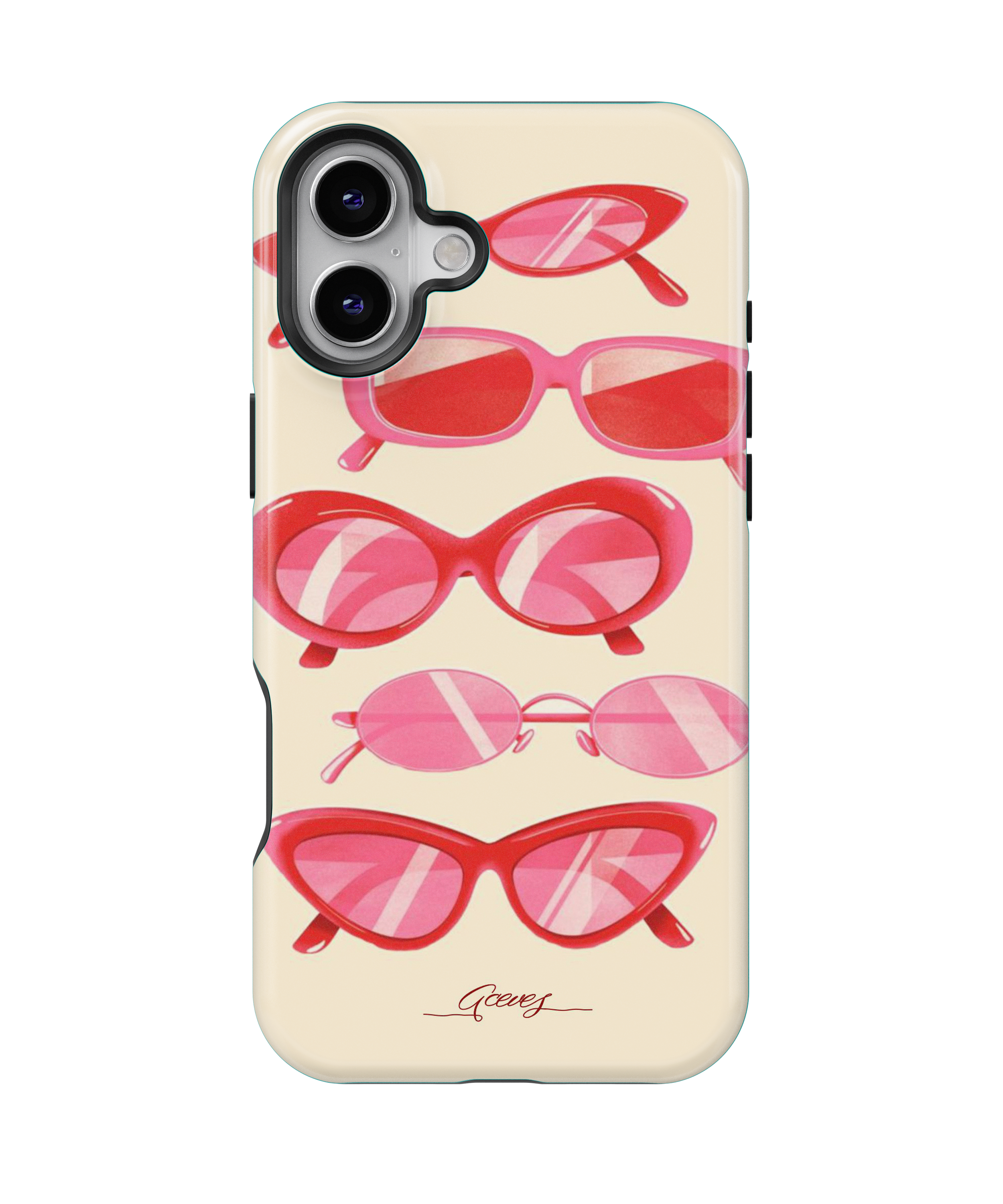 FUNDA GLASSES PINK