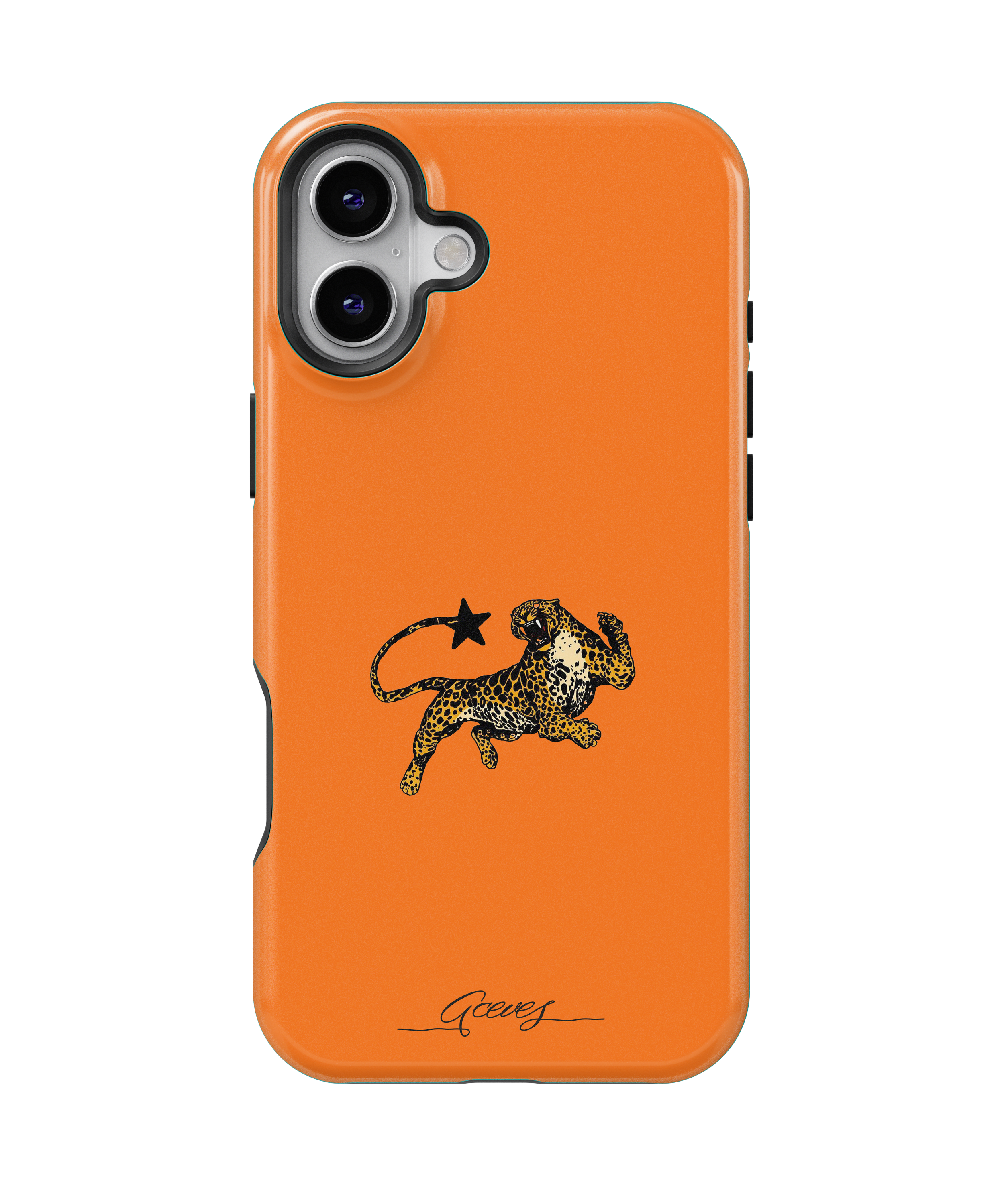 FUNDA ORANGE JAGUAR