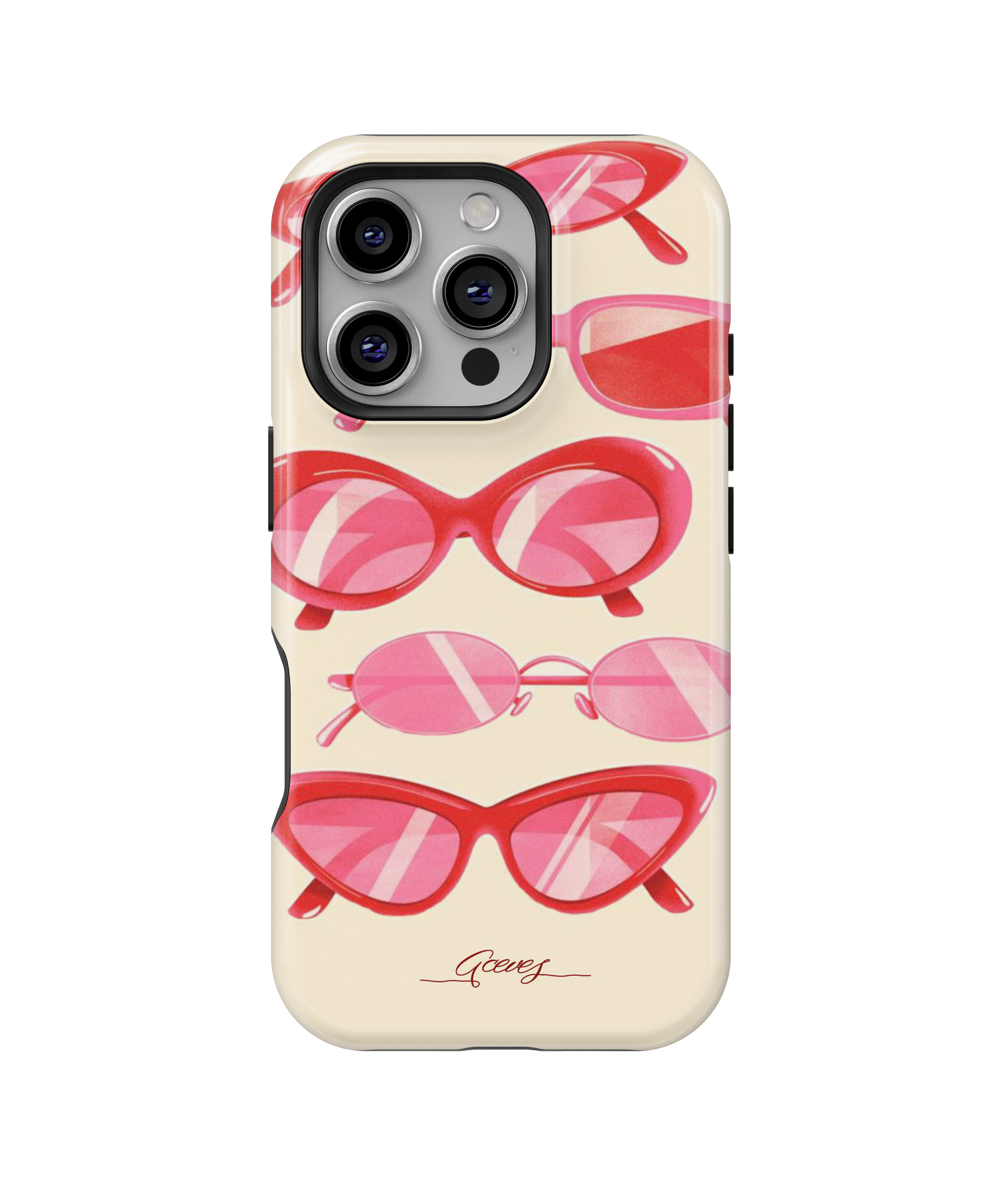 FUNDA GLASSES PINK