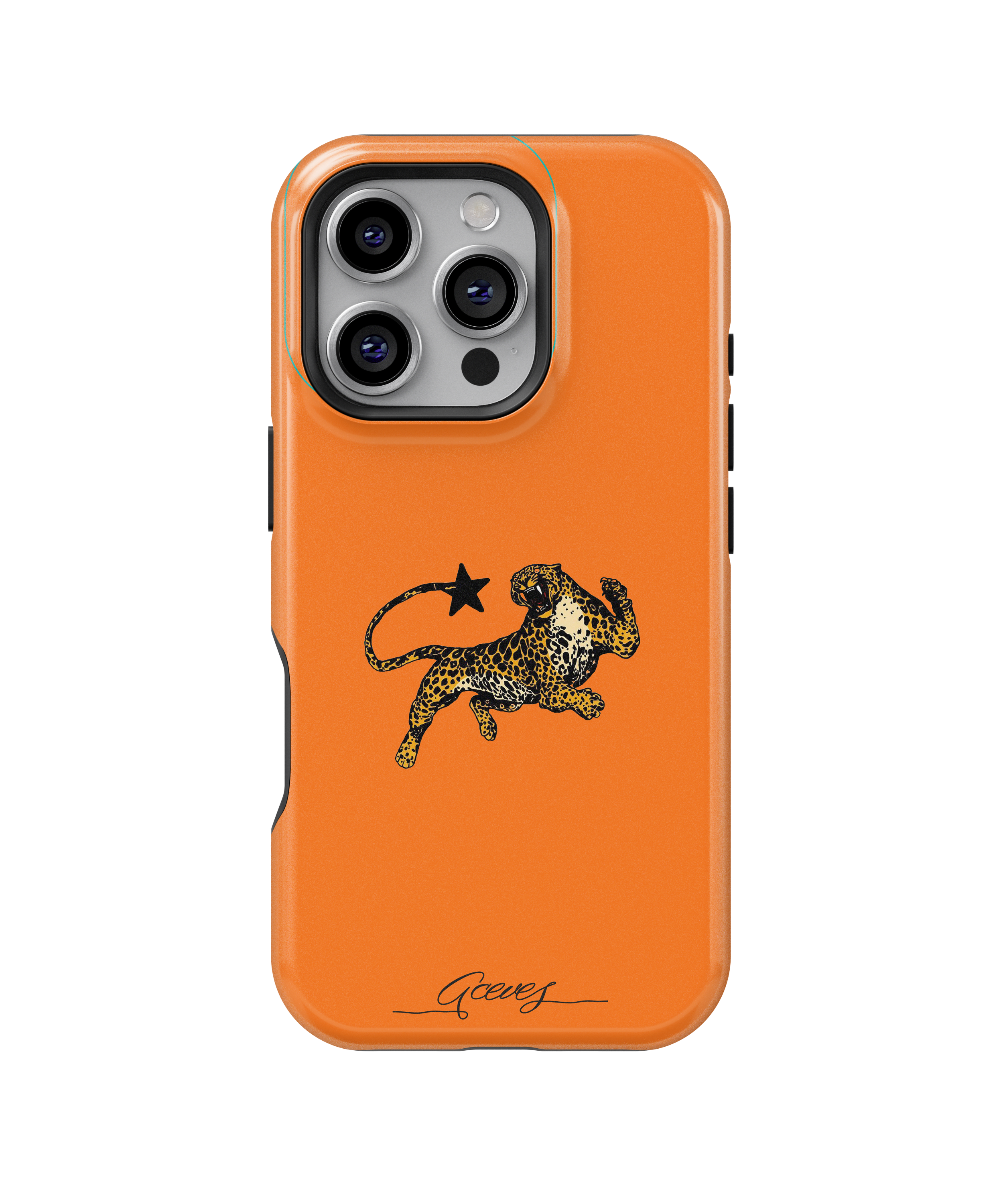 FUNDA ORANGE JAGUAR